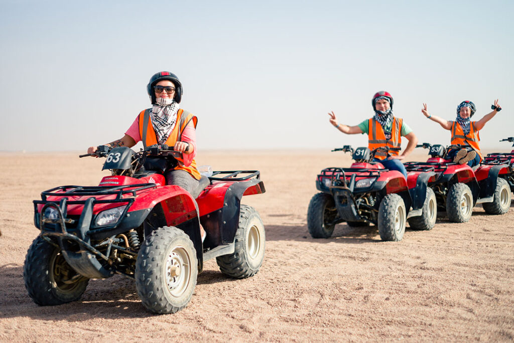 quad biking